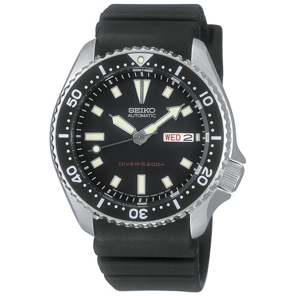 Seiko WatchBand SKX173 Divers 22mm Resin . Diver watchband.Two-Piece