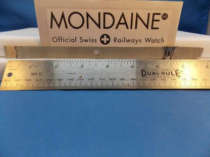 Mondaine Swiss Railways watchband 14mm Bracelet One Piece Steel Mesh Watchband