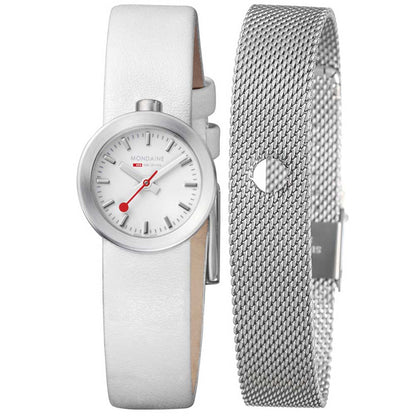Mondaine Swiss Railways watchband 14mm Bracelet One Piece Steel Mesh Watchband