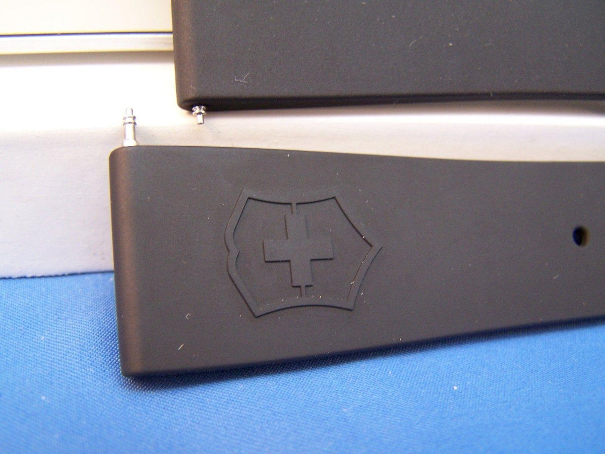 Swiss Army watchband Maverick ll (2) Man's black Rubber 22mm  Sports Band