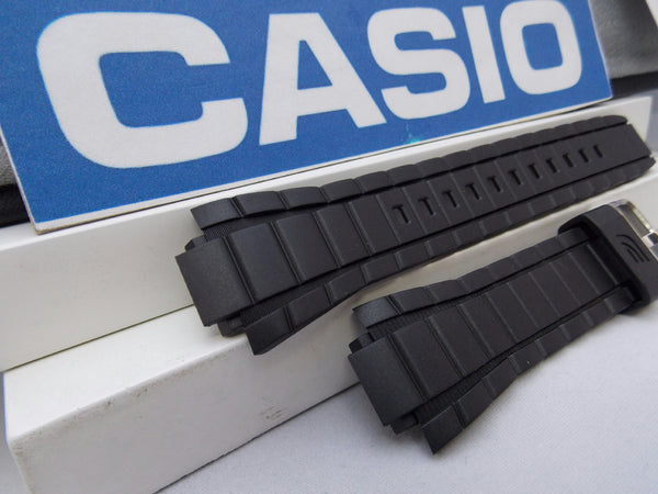 Casio Watchband EFR-519 Black Resin Strap / Watchband Edifice