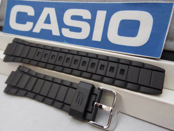 Casio Watchband EFR-519 Black Resin Strap / Watchband Edifice