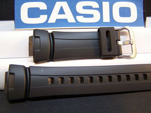 Casio watchband G-100, G101, G-200, G-2110, G-2300, G-2310 Black Resin