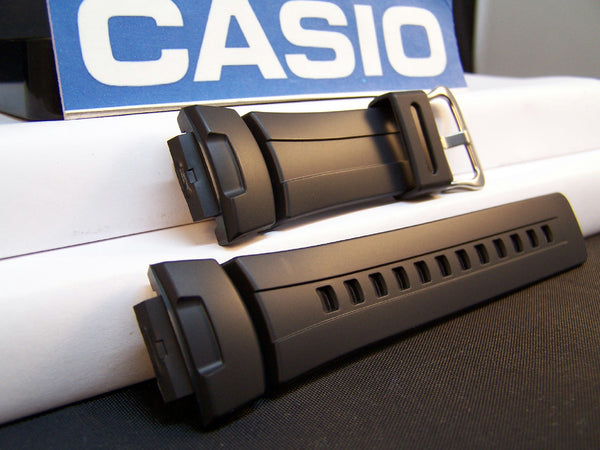 Casio watchband G-100, G101, G-200, G-2110, G-2300, G-2310 Black Resin