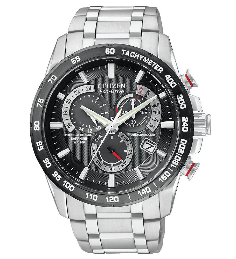 Citizen Watchband AT4008 -51E Original Bracelet for EcoDrive Perpetual Calendar