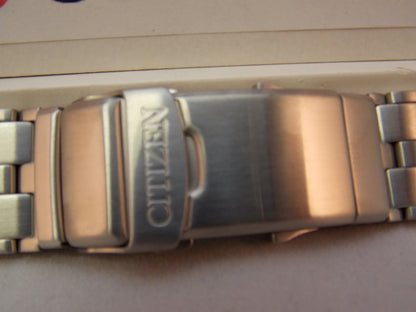 Citizen Watchband BJ2105 Bracelet Steel Silver Color w/Attaching Pins