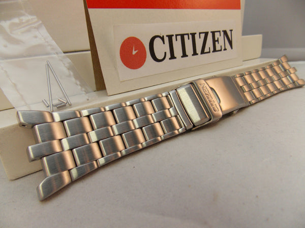 Citizen Watchband BJ2105 Bracelet Steel Silver Color w/Attaching Pins
