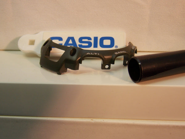 Casio Watch Parts PAG-40 & PRG-40 Dark Green Partial Bezel 3 O'clock Side