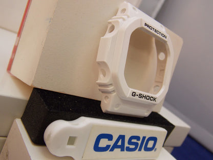 Casio Watch Parts GLS-5600.White Shiny Bezel/Shell.Also Fit: GLX-5600, G-5600