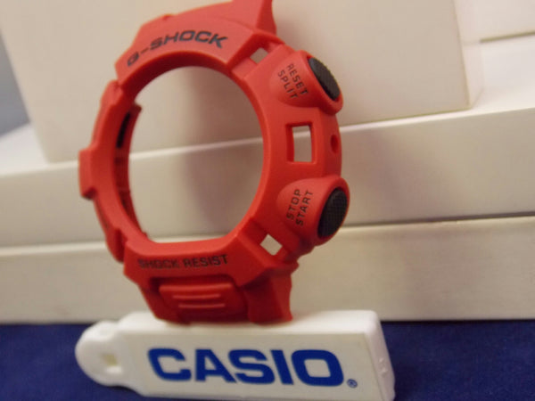Casio Watch Parts G-9000 Mx-4 Bezel / Red W/Black Push Pads. G-Shock