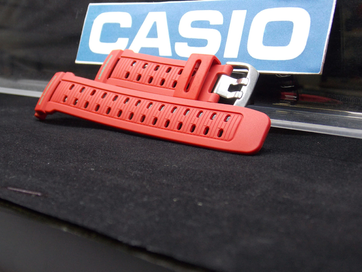 Casio watchband G-9000 MX-4 Red Mud Resist Dual Illuminator. . Watchband