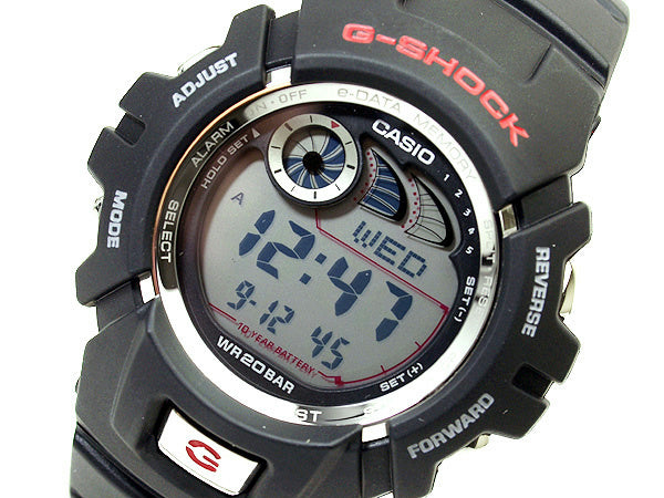 Casio Watch Parts G-2900 Light Button Polished Siver Tone w/Red G