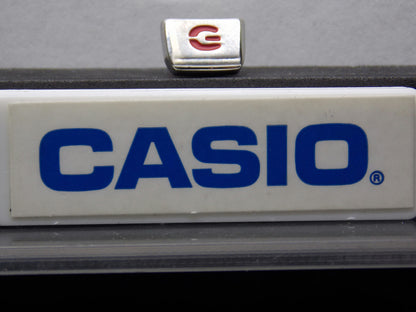 Casio Watch Parts G-2900 Light Button Polished Siver Tone w/Red G