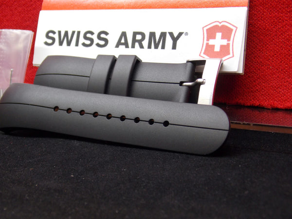 Swiss Army watchband ST3000 Black Rubber .For StarTech 3000 Digi/Ani Watch