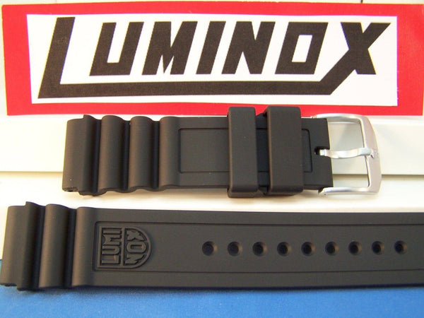 Luminox Watchband Heavy Duty Series 3000 Navy Seals . 22mm Black Rubber