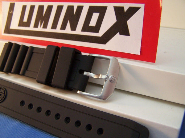 Luminox Watchband Heavy Duty Series 3000 Navy Seals . 22mm Black Rubber