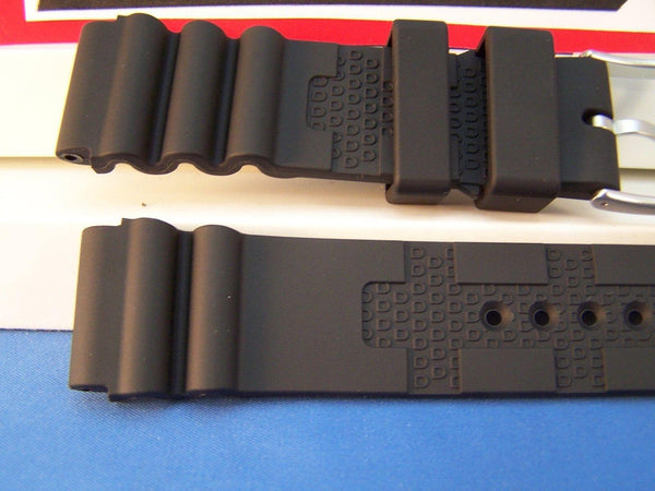 Luminox Watchband Heavy Duty Series 3000 Navy Seals . 22mm Black Rubber