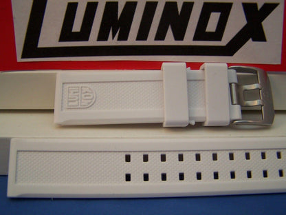 Luminox WatchBand ColorMark White Navy Seals 3050. 23mm Resin