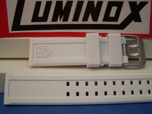 Luminox WatchBand ColorMark White Navy Seals 3050. 23mm Resin