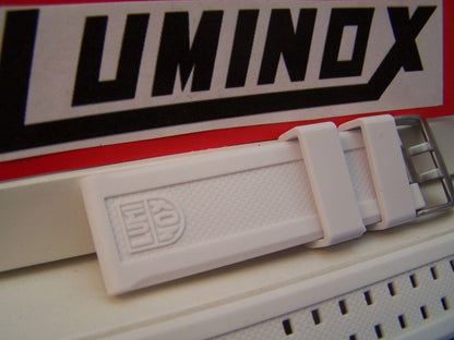 Luminox WatchBand ColorMark White Navy Seals 3050. 23mm Resin
