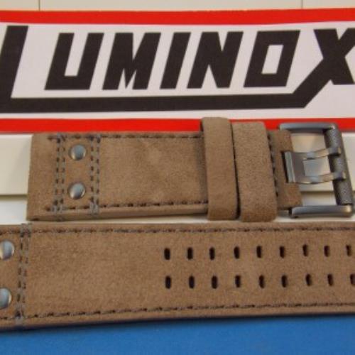 Luminox Watchband Series 1880/1890,Safari Leather w/Outline Stitch,Atacama,26mm