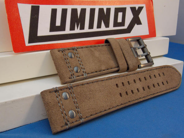 Luminox Watchband Series 1880/1890,Safari Leather w/Outline Stitch,Atacama,26mm