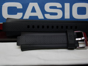 Casio watchband EQW-A1000,EQW-M1100 Black Resin  Edifice Tough Solar Mens