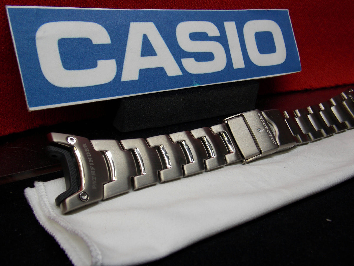 Casio Watchband PAW-1300 T Titanium Bracelet w/End PiecesTough Solar PathFinder