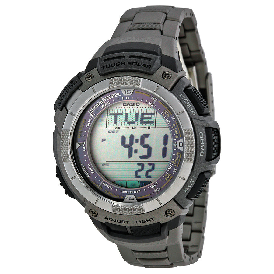 Casio Watch Parts PAG-80T, PRG-80T, PAW-1100T 12H Lug / Cover End Piece Gray