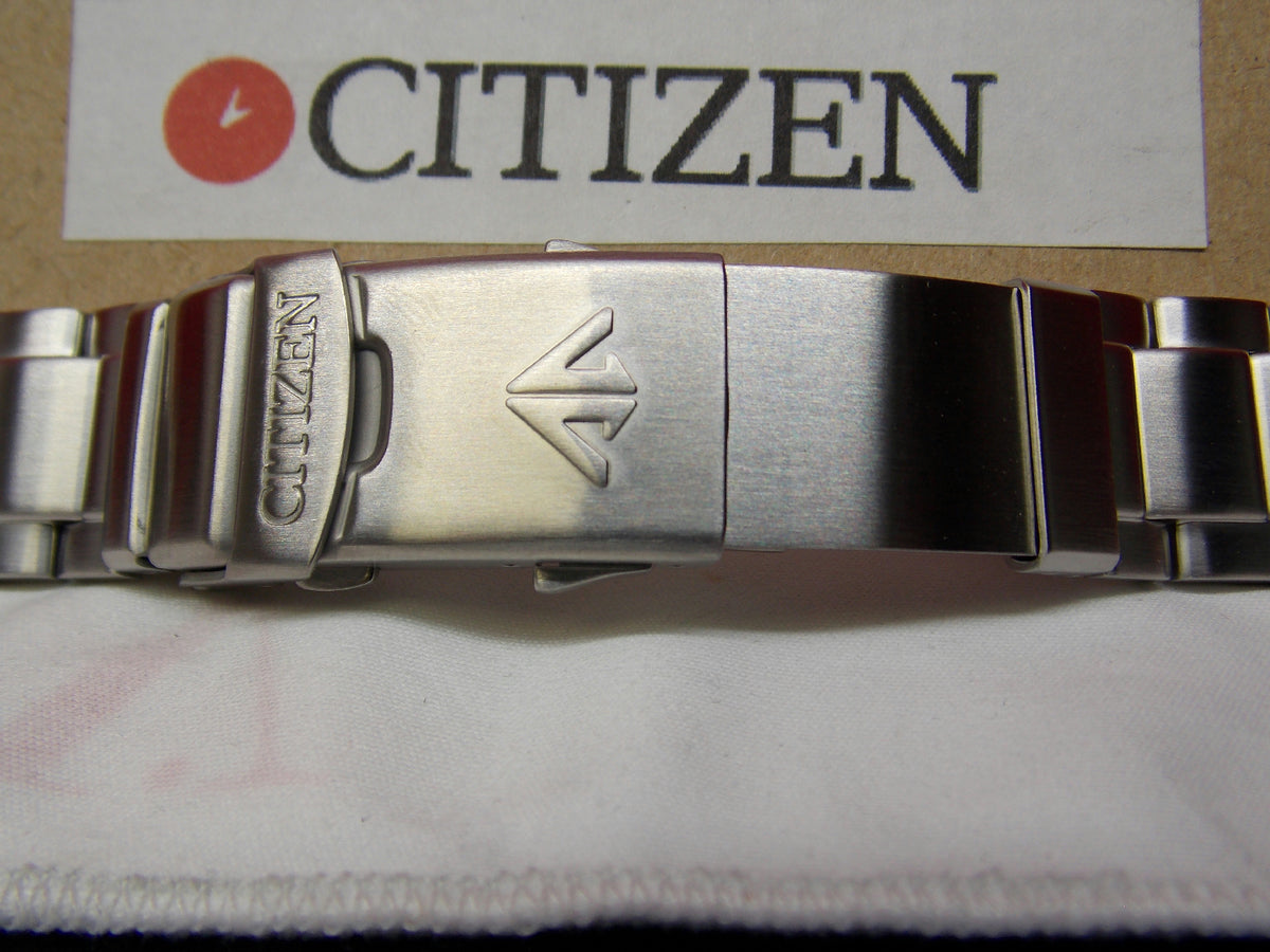 Citizen Watchband BN0100 -51E Bracelet 23mm Curved End W/ Quick Length Extend