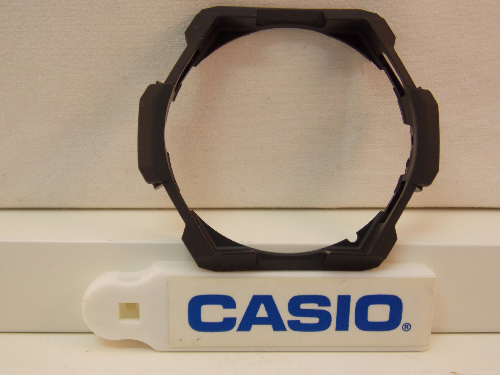 Casio Watch Parts G-1400 Bezel Bottom. black also fits GW-1400
