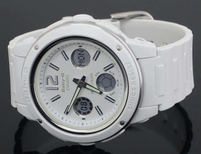 Casio Watchband BGA-150 -7 White Baby-G Strap. Also Fits BGA-151, BGA-152