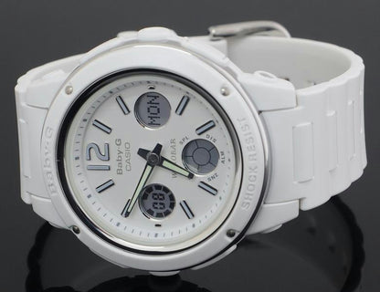 Casio Watchband BGA-150 -7 White Baby-G Strap. Also Fits BGA-151, BGA-152
