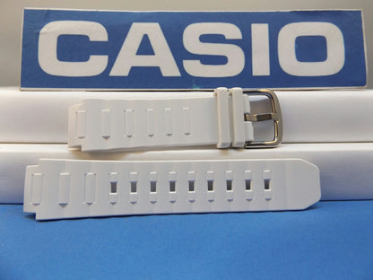 Casio Watchband BGA-150 -7 White Baby-G Strap. Also Fits BGA-151, BGA-152