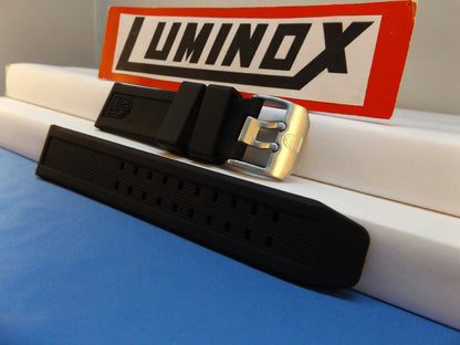 Luminox Watchband 3050 Black Rubber Series . 23mm With Attaching Pins