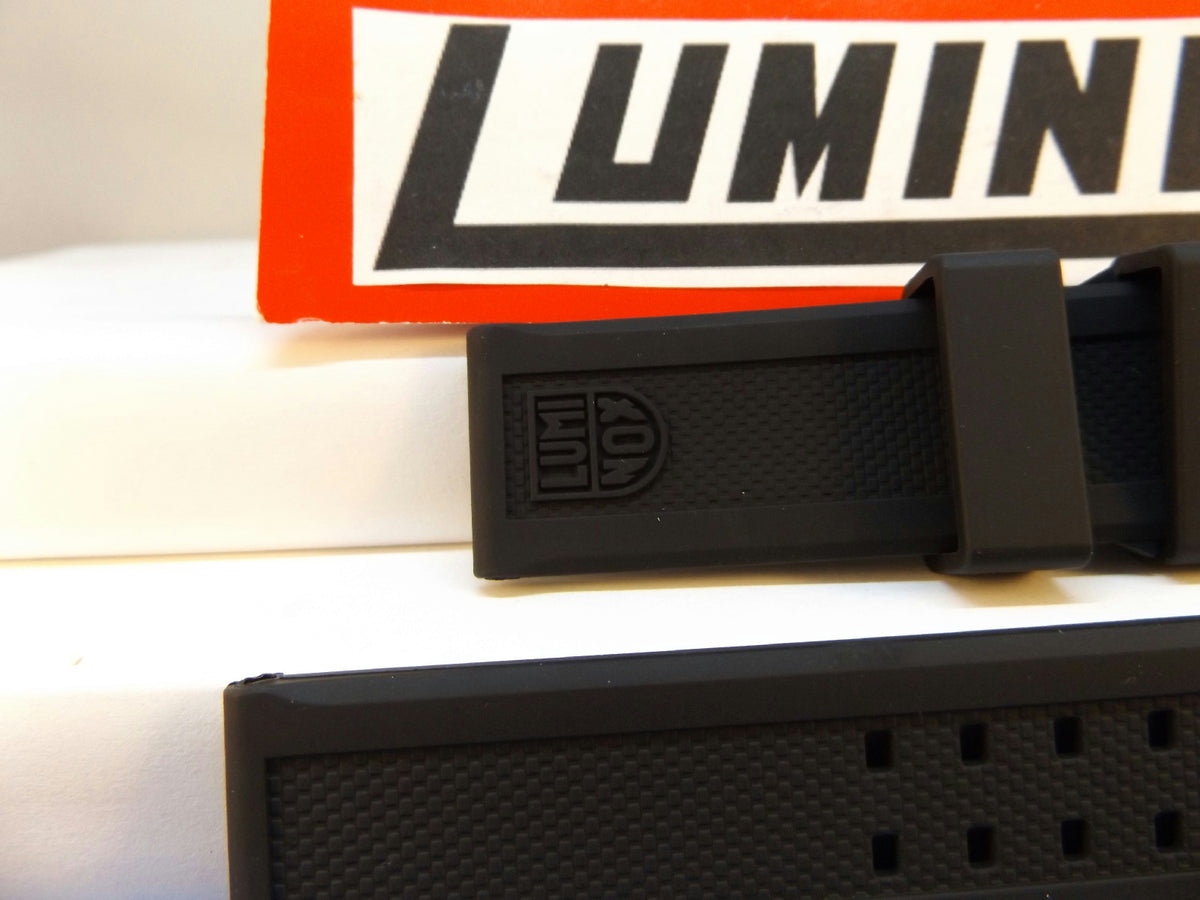 Luminox Watchband 3050 Black Rubber Series . 23mm With Attaching Pins
