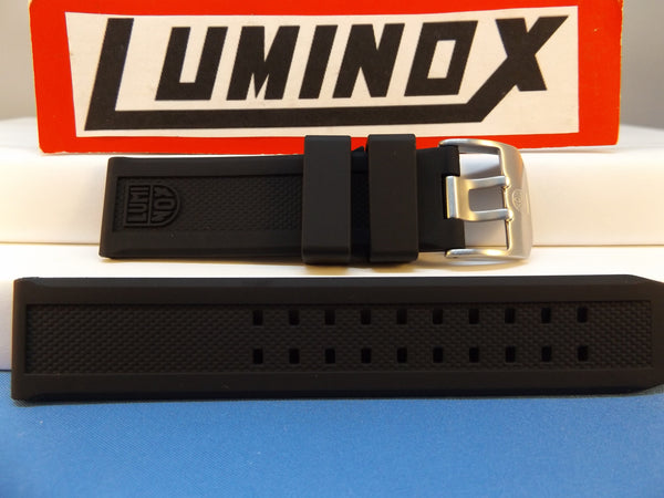 Luminox Watchband 3050 Black Rubber Series . 23mm With Attaching Pins