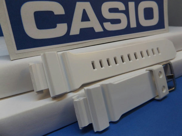 Casio watchband GD-X6900 FB-7V White G-Shock. Shiny Watchband.