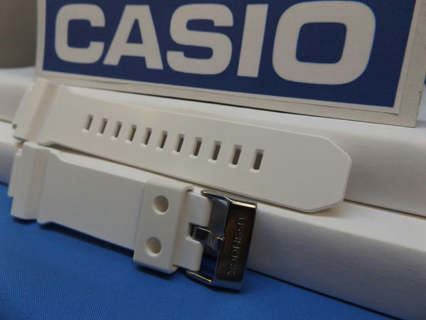 Casio watchband GD-X6900 FB-7V White G-Shock. Shiny Watchband.