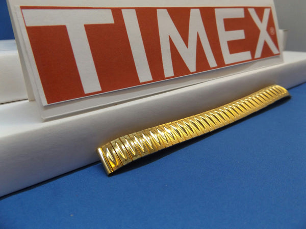Timex watchband 12mm (A) Expansion/Stretch Bracelet Gold Tone Ladies Watchband