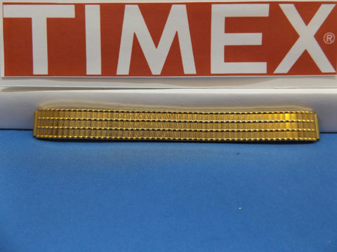 Timex watchband 12mm (B) Expansion/Stretch Bracelet GoldTone Lds Watchband