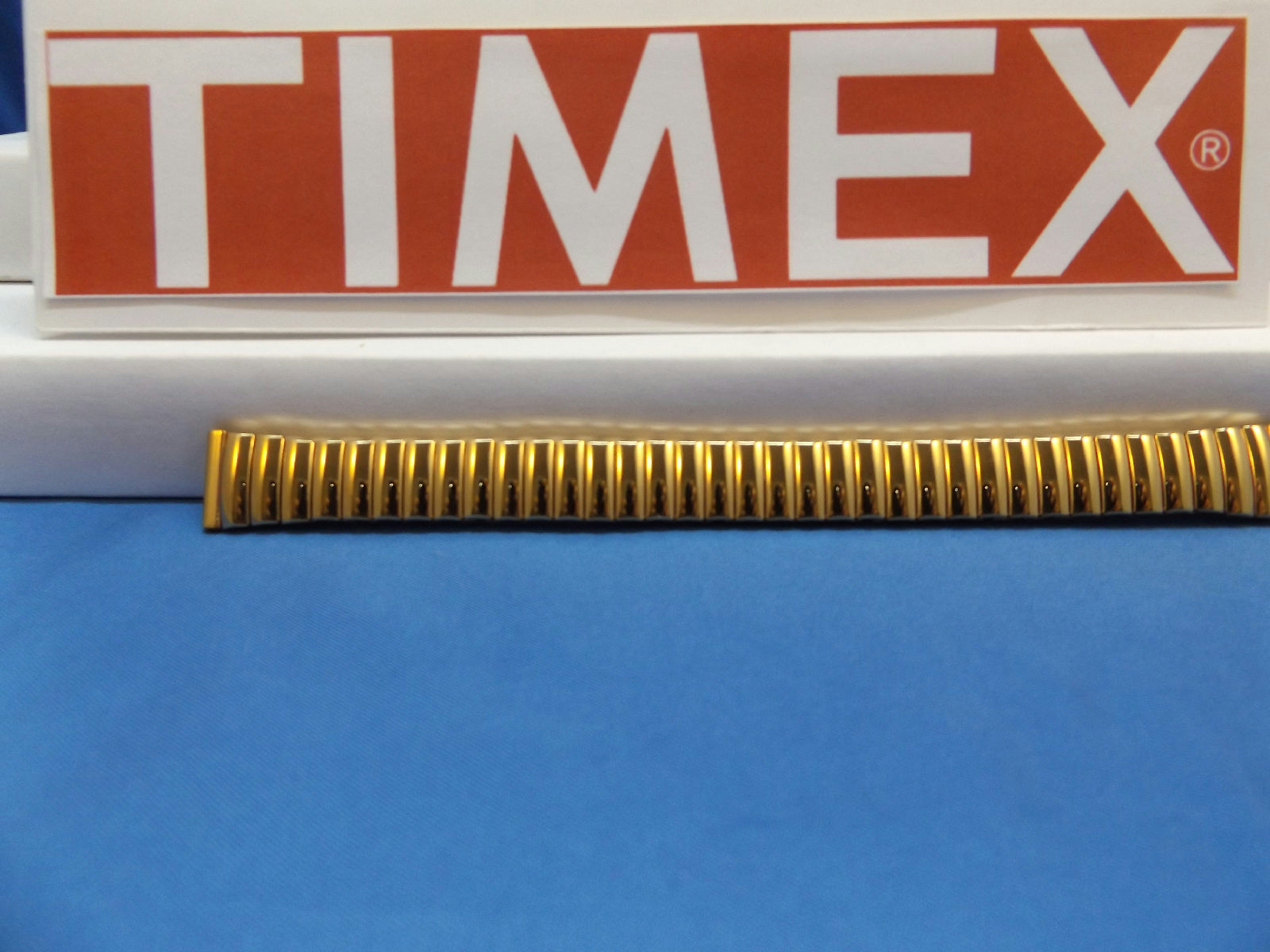 Timex watchband 13mm Gold Tone Expansion/Stretch Bracelet Ladies Watchband