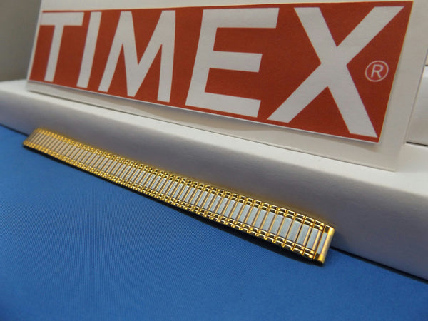 Timex watchband 10mm Two Tone Expansion/Stretch Bracelet Gld/Sil Lds Watchband
