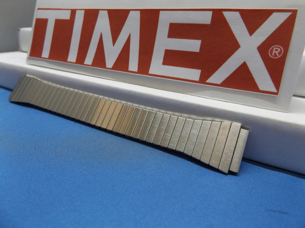 Timex watchband 18mm Silver Tn Expansion/Stretch Steel Bracelet Mens Watchband