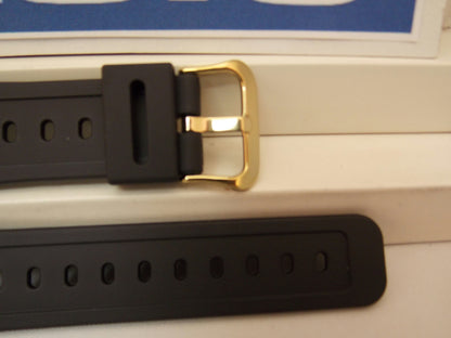 Casio watchband DW-5600 EG-9, DW-5600 P-1  W/Gold Tn Bkl.G-Shock Watchband