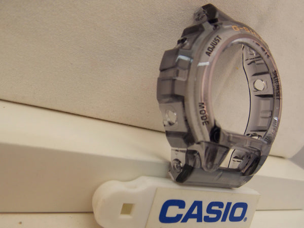 Casio Watch Parts DW-6900 FG-8 Smoke Gray Bezel/Shell W/Gold Tone Lettering