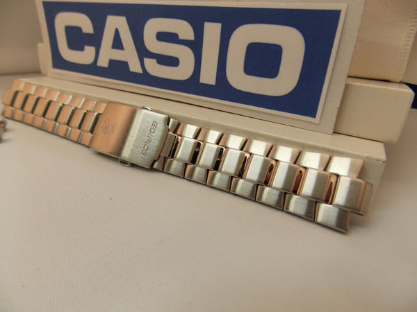 Casio watchband EFR-528 D Bracelet Edifice Silver Tone All Steel