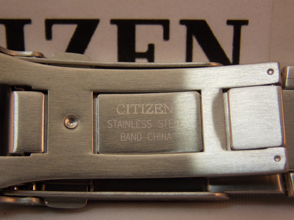 Citizen watchband JR3000-69E Bracelet ECO Drive Skyhawk All Steel Silver Color