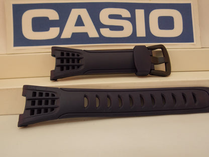 Casio Watchband SGW-200 -2V Blue Resin Lap & Distance Strap. Watchband