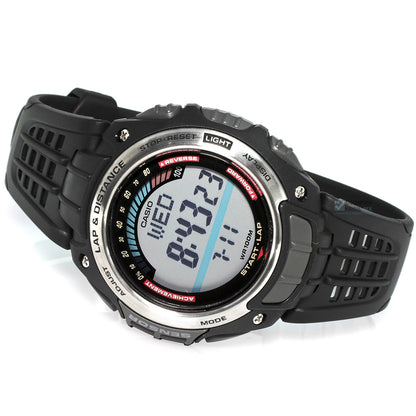 Casio Watchband SGW-200 -2V Blue Resin Lap & Distance Strap. Watchband